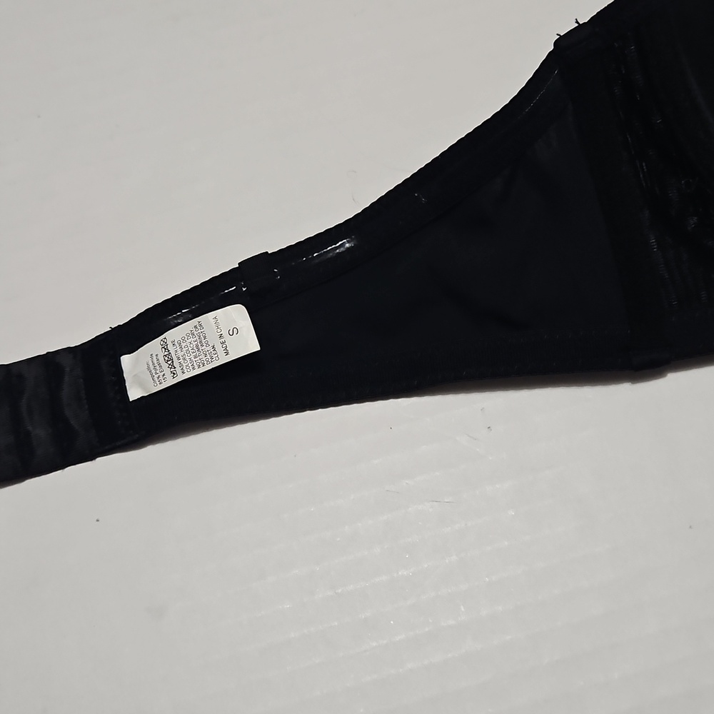 Black Strapless Padded Underwire Bra Size S - Picture 5 of 9